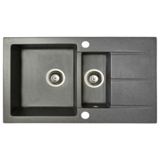 Мойка гранитная Marmorin Bario black 120533002 (80x50x21)
