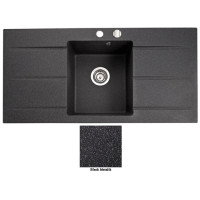 Мийка гранітна Marmorin Bario black metalic 120123012 (100x50x21)