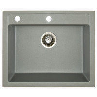 Мойка гранитная Marmorin Bario steel metalic 120103010 (59x50x21)