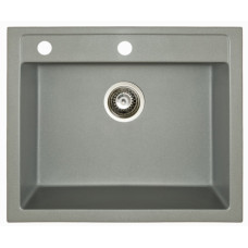 Мойка гранитная Marmorin Bario steel metalic 120103010 (59x50x21)