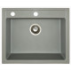 Мойка гранитная Marmorin Bario steel metalic 120103010 (59x50x21)