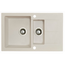 Мойка гранитная Marmorin Bario white 120533006 (80x50x21)