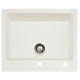 Мойка гранитная Marmorin Bario white alabaster 120103016 (59x50x21)