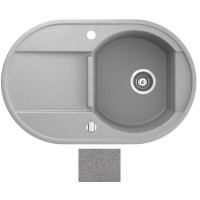 Мойка гранитная Marmorin Otago steel metalic 505113010 (78x50x19)