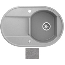 Мойка гранитная Marmorin Otago steel metalic 505113010 (78x50x19)