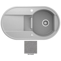 Мийка гранітна Marmorin Otago steel metalic 505513010 (88x50x19)