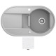 Мойка гранитная Marmorin Otago white 505513006 (88x50x19)