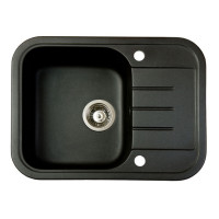 Мойка гранитная Marmorin Pesta black metalic 170133012 (62x47x19)