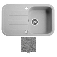 Мойка гранитная Marmorin Pesta grey 170113003 (77x47x19)