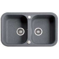 Мийка гранітна Marmorin Pesta grey 170203003 (77x47x19)