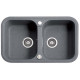 Мойка гранитная Marmorin Pesta grey 170203003 (77x47x19)
