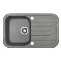 Мойка гранитная Marmorin Pesta steel metalic 170113010 (77x47x19)