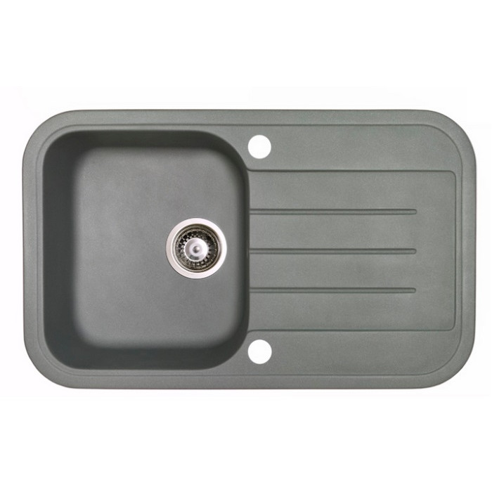 Мойка гранитная Marmorin Pesta steel metalic 170113010 (77x47x19)