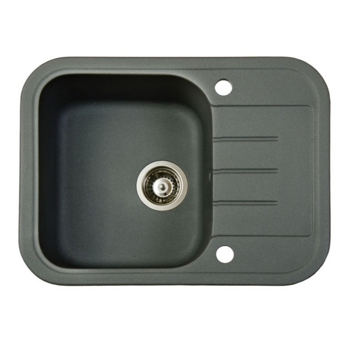 Мойка гранитная Marmorin Pesta steel metalic 170133010 (62x47x19)