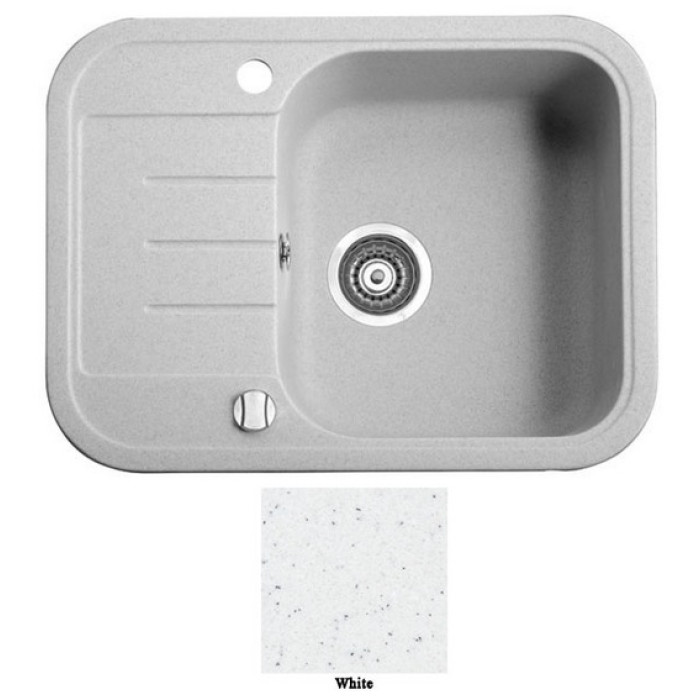 Мойка гранитная Marmorin Pesta white 170133006 (62x47x19)