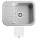 Мойка гранитная Marmorin Pesta white 170133006 (62x47x19)