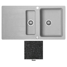 Мойка гранитная Marmorin Sten black 385513002 (78x52x21.5)