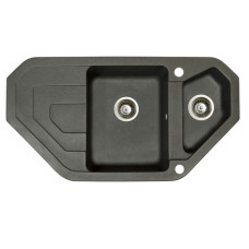 Мойка гранитная Marmorin Sten black 385613002 (97x51x21.5)