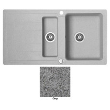 Мойка гранитная Marmorin Sten grey 385513003 (78x52x21.5)
