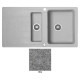 Мойка гранитная Marmorin Sten grey 385513003 (78x52x21.5)