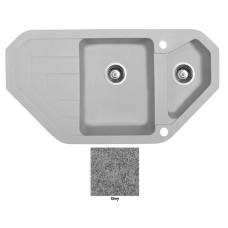 Мойка гранитная Marmorin Sten grey 385613003 (97x51x21.5)