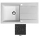 Мойка гранитная Marmorin Tama black 390113002 (78x43,5x20)