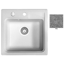 Мойка гранитная Marmorin Tama grey 390103003 (46.5x46.5x19.5)
