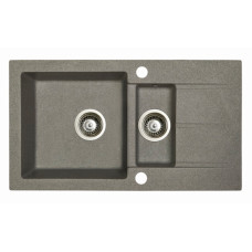 Мойка гранитная Marmorin Tama grey 390513003 (78x43,5x17)