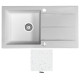Мойка гранитная Marmorin Tama white 390113006 (78x43,5x20)