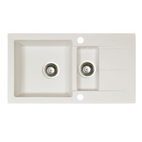 Мойка гранитная Marmorin Tama white alabaster 390513016 (78x43,5x17)