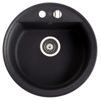 Мойка гранитная Marmorin Tanat black metalic 270803012 (50x50x19)
