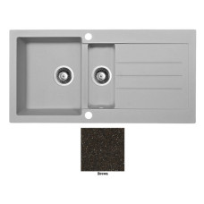 Мойка гранитная Marmorin Tellur brown 380513004 (100x50x19.5)
