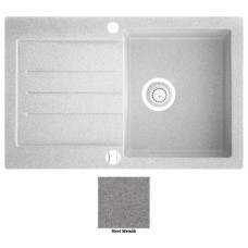 Мойка гранитная Marmorin Tellur steel metalic 380113010 (78x50x19.5)