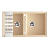 Мойка гранитная Marmorin Cire sand 375203007 (87x50x18) 