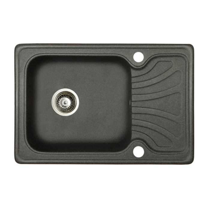 Мойка гранитная Marmorin Dato steel metalic 240113010 (65x44x19.5)