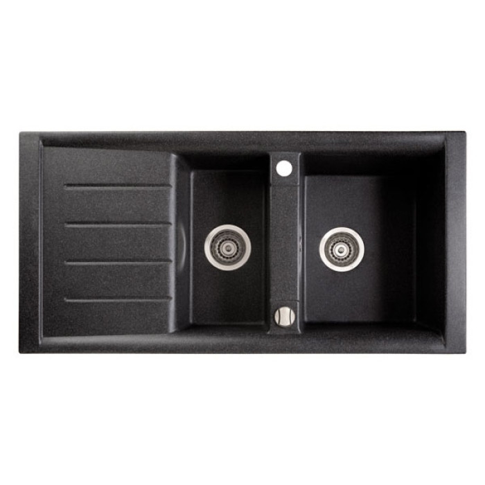 Мойка гранитная Marmorin Profir black 160513002 (100x50x23)