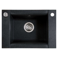 Мийка гранітна Marmorin Voga black 110103002 (54x40.8x20)
