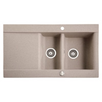 Мойка гранитная Marmorin Voga sand 110513007 (95x54x20)