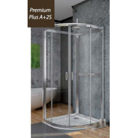 Душова кабіна Radaway Premium Plus A (80x80x190) із задніми стінками