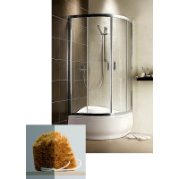 Душевая кабина Radaway Premium Plus A (80x80x170) стекло графитовое 30411-01-05N