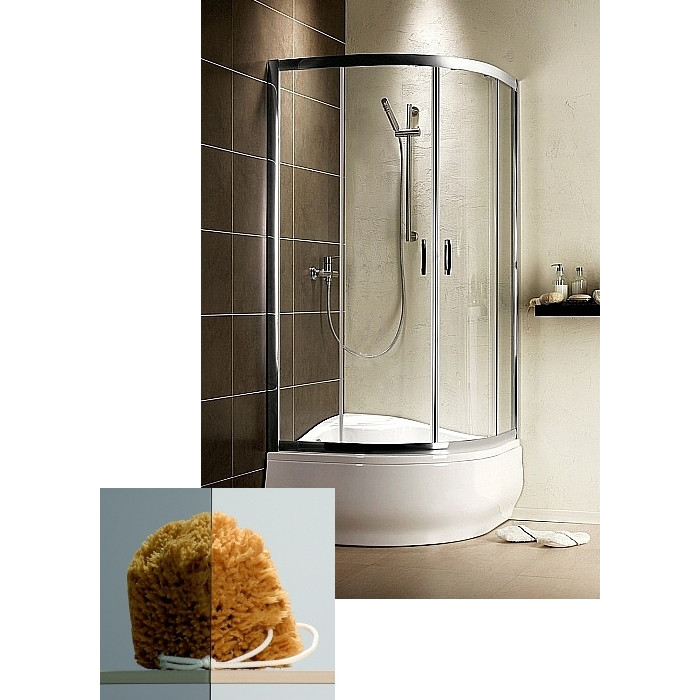 Душевая кабина Radaway Premium Plus A (90x90x170) стекло графитовое 30401-01-05N
