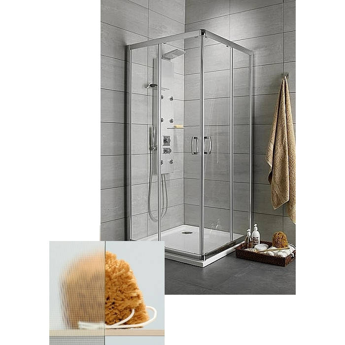 Душевая кабина Radaway Premium Plus C (90x90) стекло фабрик 30453-01-06N