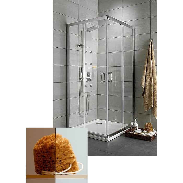 Душевая кабина Radaway Premium Plus D (80x120) стекло коричневое 30435-01-08N