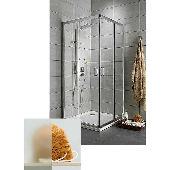 Душевая кабина Radaway Premium Plus C (90x90) стекло матовое 30453-01-02N