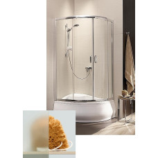 Душевая кабина Radaway Premium Plus E (100x80x170) стекло матовое 30481-01-02N