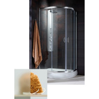 Душевая кабина Radaway Premium Plus E (100x80x190) стекло матовое 30491-01-02N