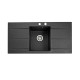 Мойка гранитная Marmorin Bario black 120123002 (100x50x21) 
