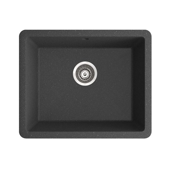 Мойка гранитная Marmorin Fado black 428100002 (56x50x21,5)