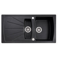 Мийка гранітна Marmorin Fenco black metalic 320513012 (97x51x20.5)