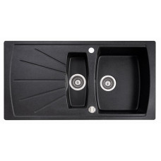 Мойка гранитная Marmorin Fenco black metalic 320513012 (97x51x20.5)